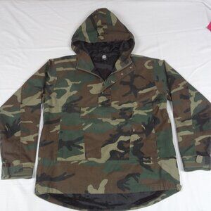 ROTHCO ANORAK PARKA CAMOFLAUGE CAMO PULL-OVER JACKET MENS SIZE XL L75
